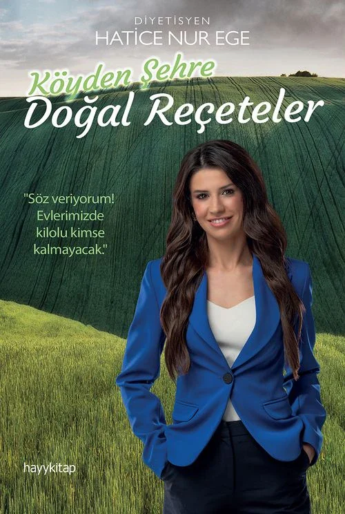 Köyden Şehre Doğal Reçeteler kitabının kapağı